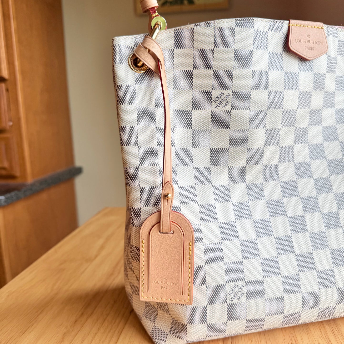 Damier Azur Graceful PM