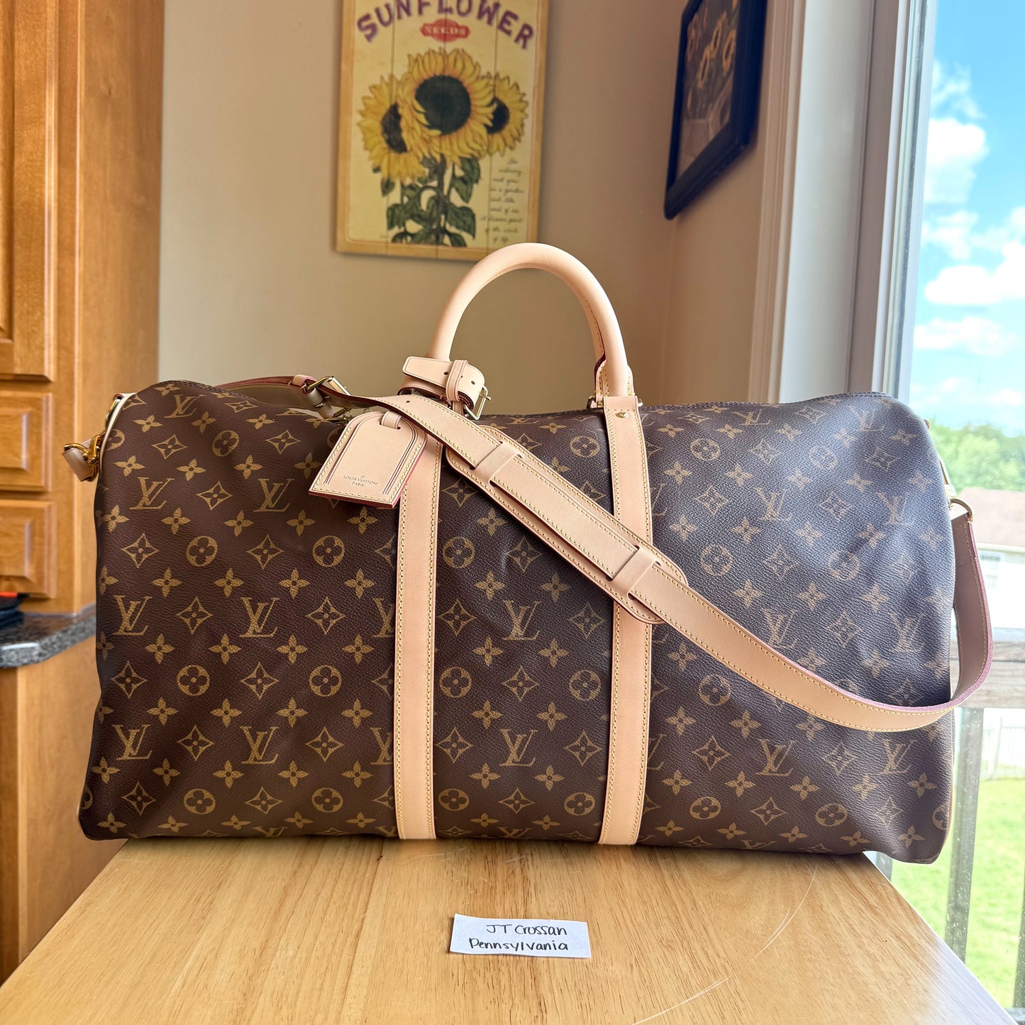 Monogram Keepall 55 Bandouliere