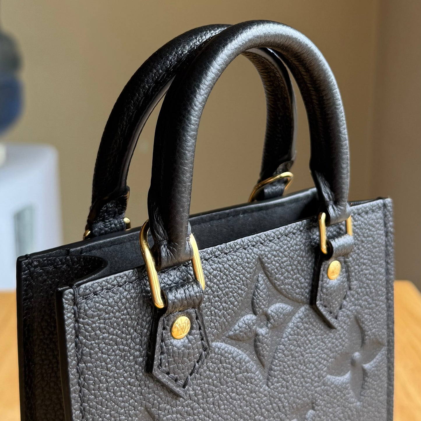 Empreinte Petit Sac Plat (Noir)