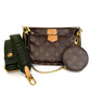 Monogram Multi Pochette Accessories *Khaki