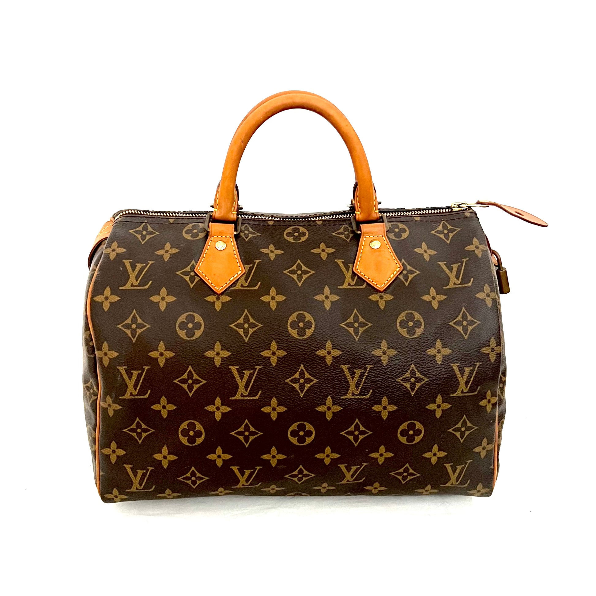 LOUIS VUITTON Speedy 30 Monogram Vinyl Gold Mirror Miroir Top Handle  Satchel Bag For Sale at 1stDibs