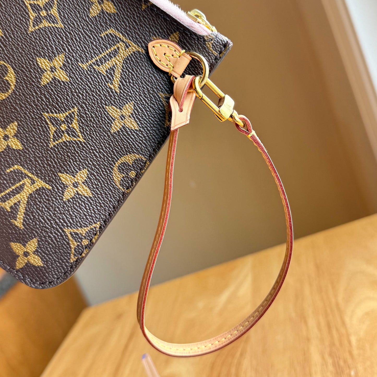 Monogram Neverfull MM Set - Rose Ballerine Interior