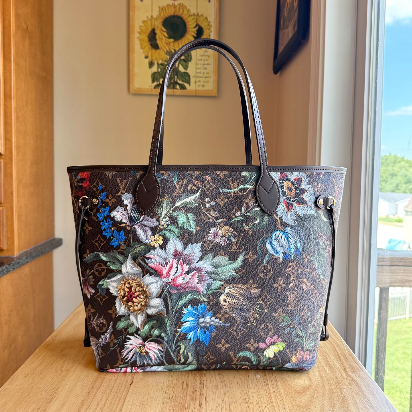 Monogram Neverfull MM Set - Eden (Brand New)