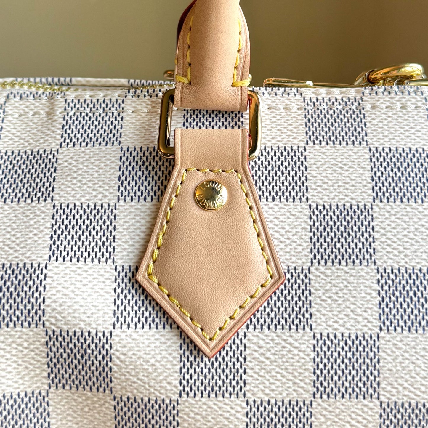 Damier Azur Speedy 25 Bandouliere