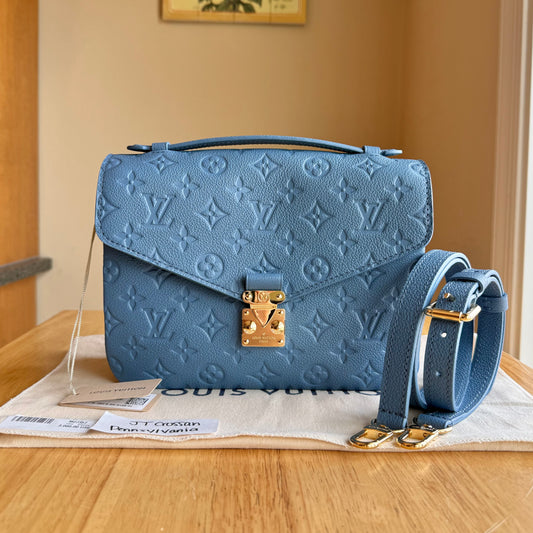 Blue Jean Empreinte Pochette Metis (Brand New)