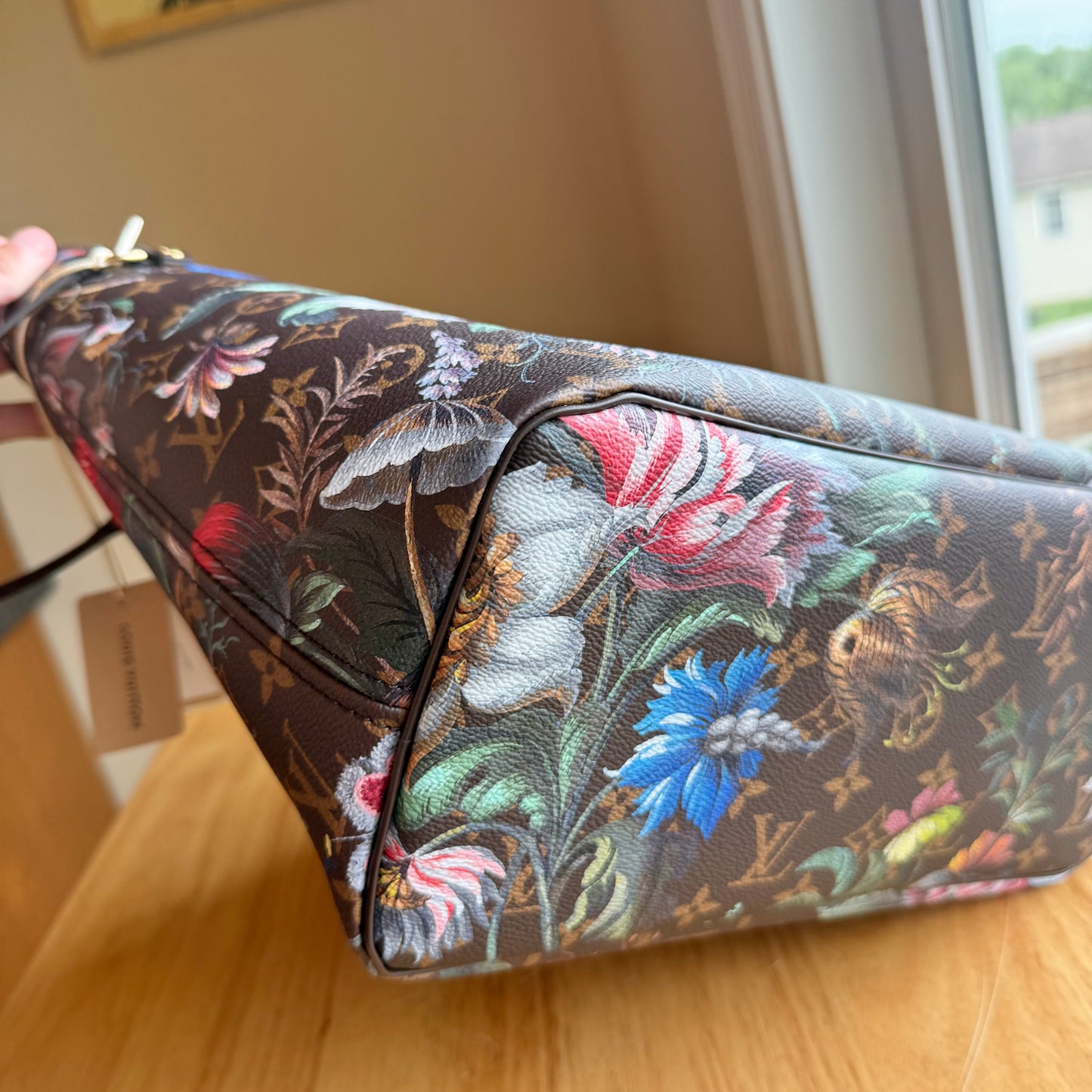 Monogram Neverfull MM - Eden Collection (Brand New)