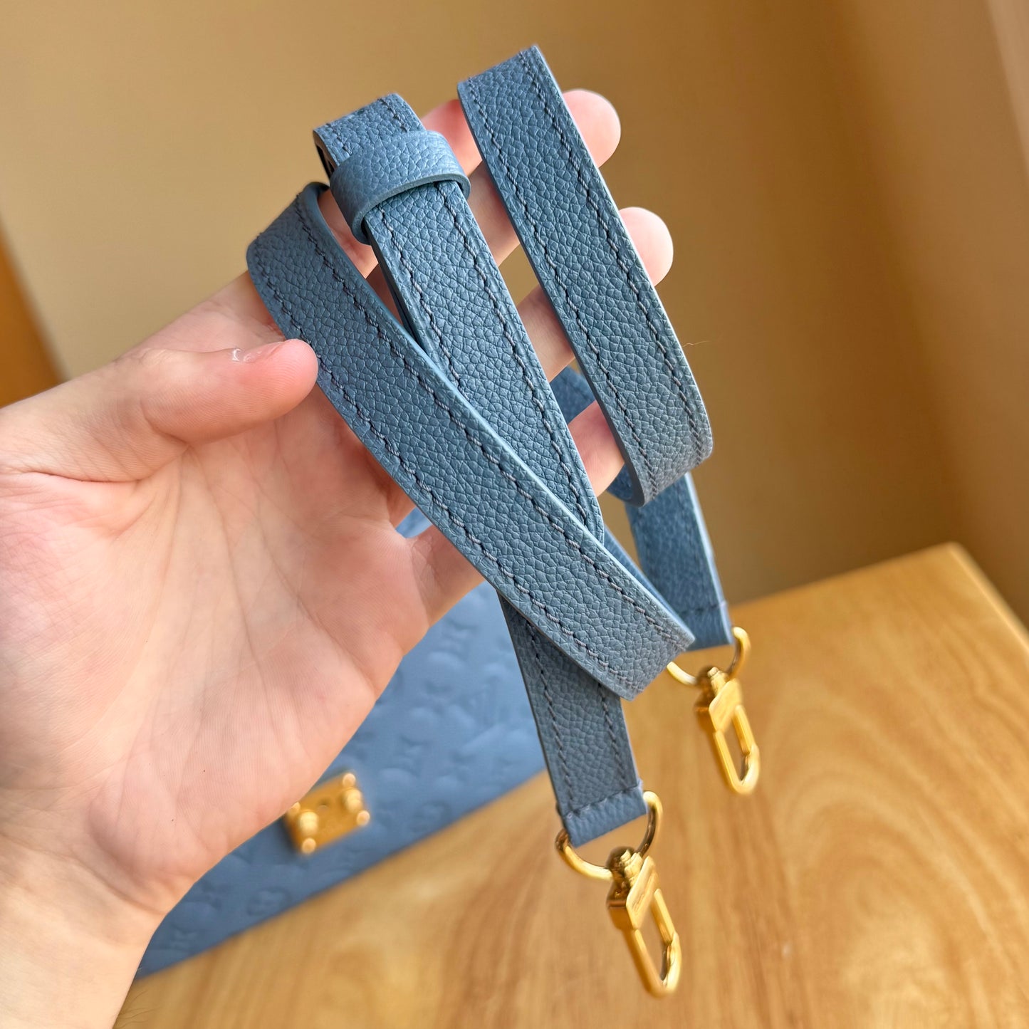 Blue Jean Empreinte Pochette Metis (Brand New)