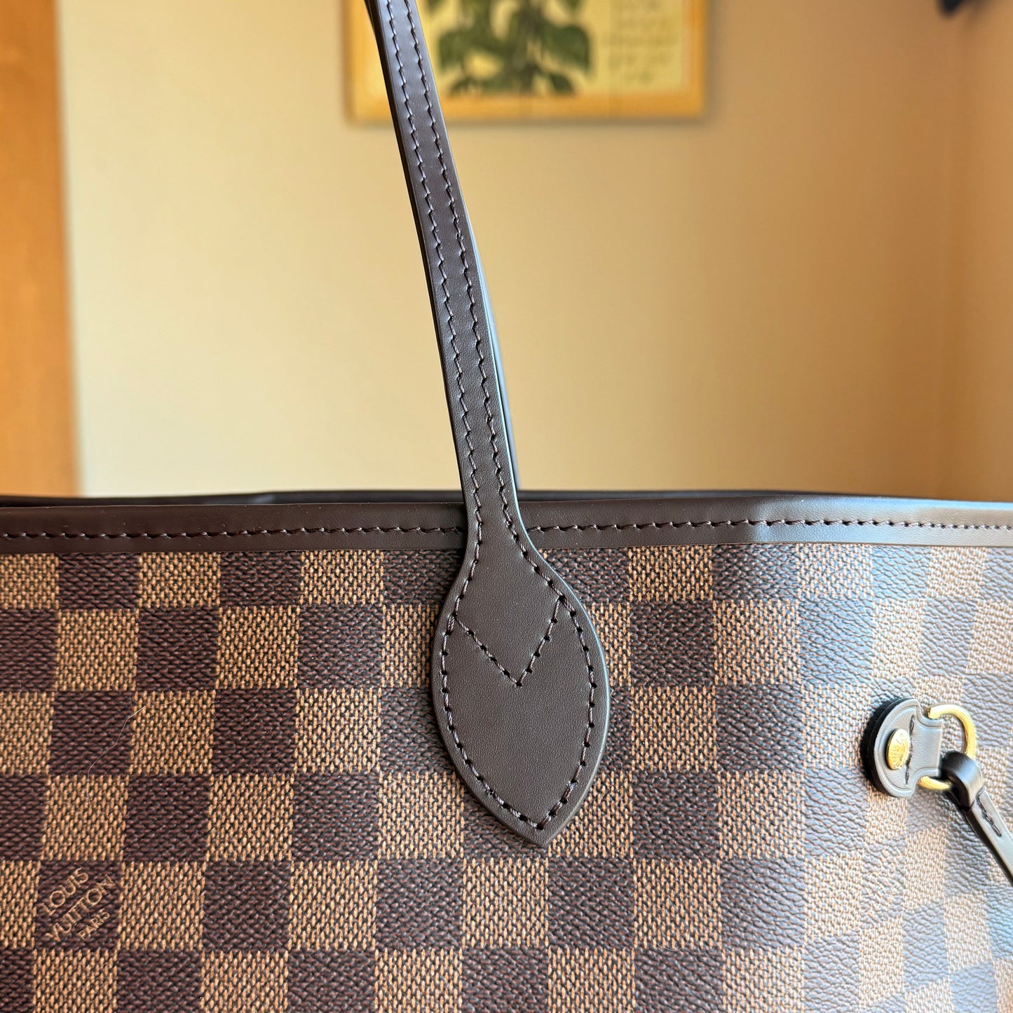 Damier Ebene Neverfull MM Set - Cerise Red Interior (Brand New)