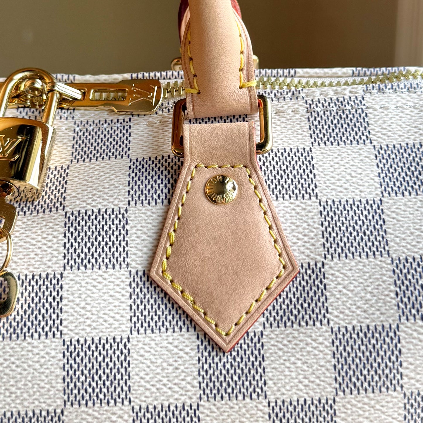 Damier Azur Speedy 25 Bandouliere