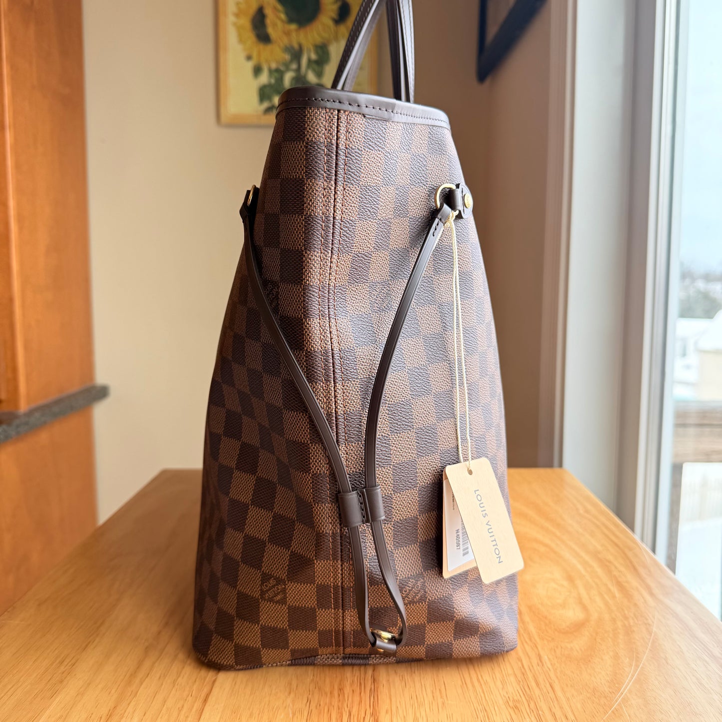 Damier Ebene Neverfull GM Set - Brand New, Never Used
