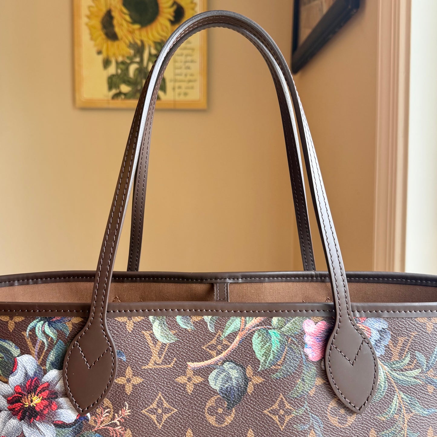 Monogram Neverfull MM - Eden Collection (Brand New)
