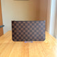 Damier Ebene Neverfull MM Set - Cerise Red Interior (Brand New)