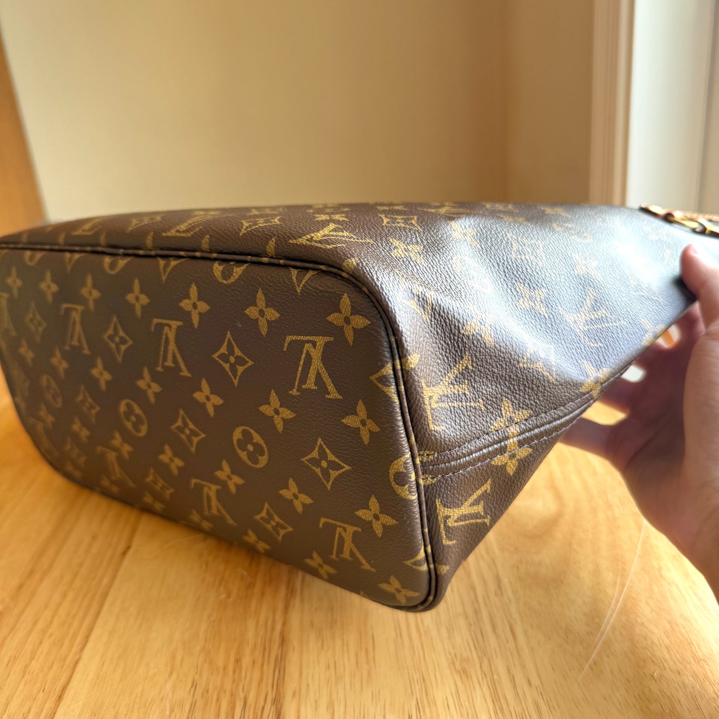 Monogram Neverfull MM Set - Rose Ballerine Interior