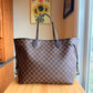 Damier Ebene Neverfull GM Set (Brand New)