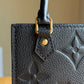 Empreinte Petit Sac Plat (Noir)