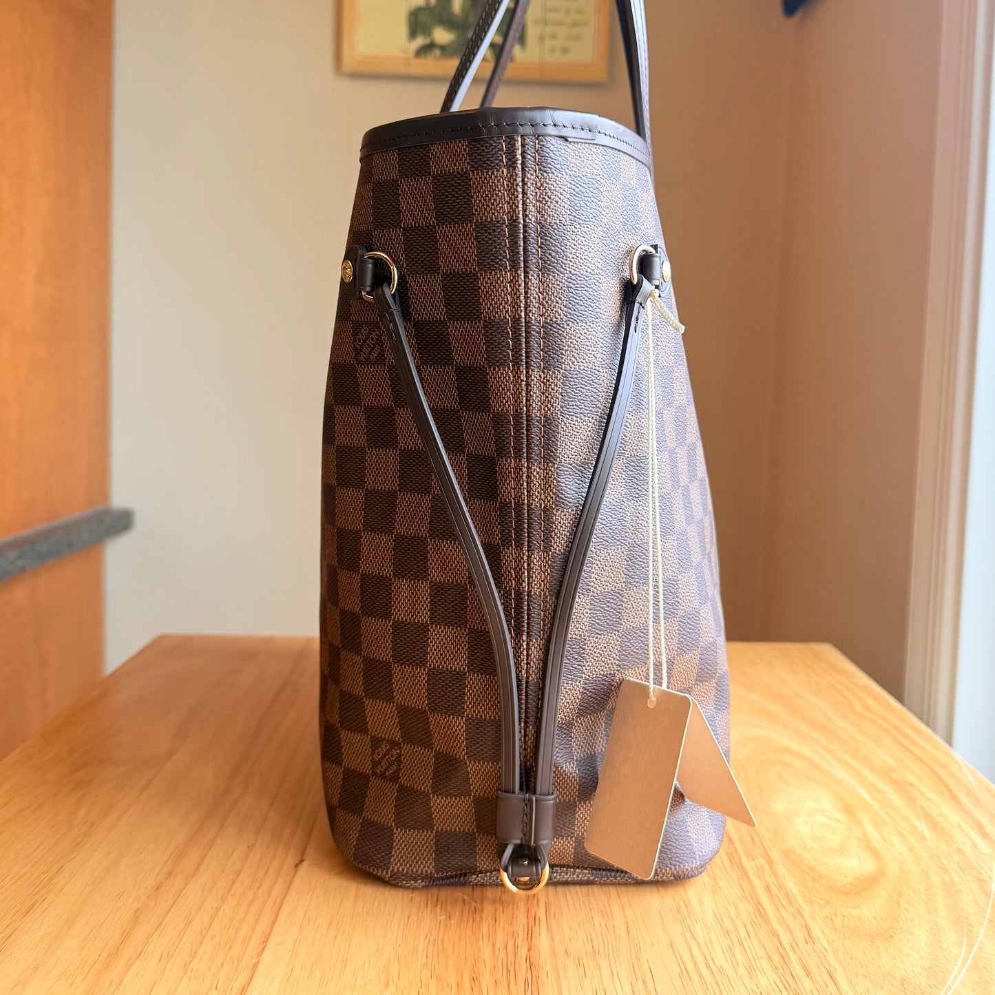 Damier Ebene Neverfull MM Set (Brand New)