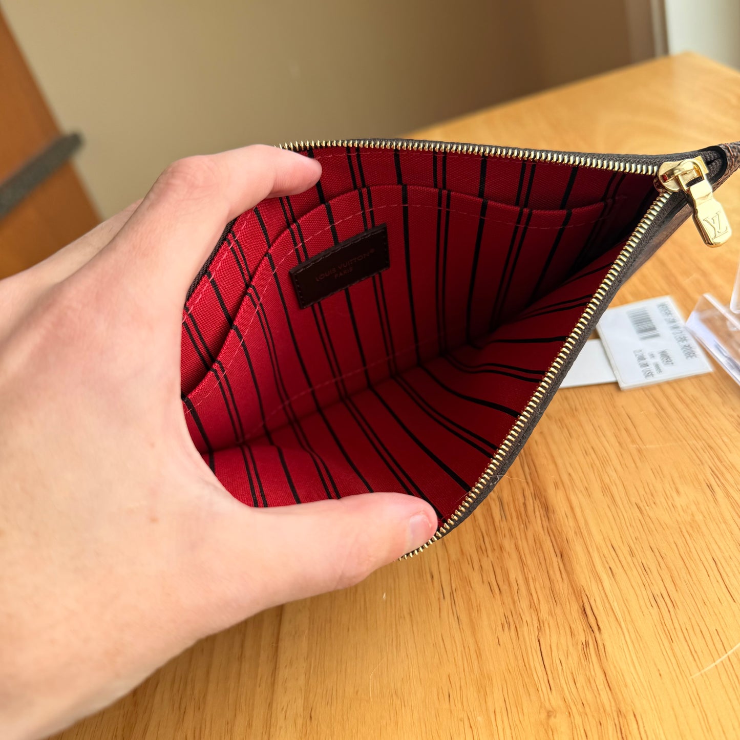 Damier Ebene Neverfull GM Set - Brand New, Never Used