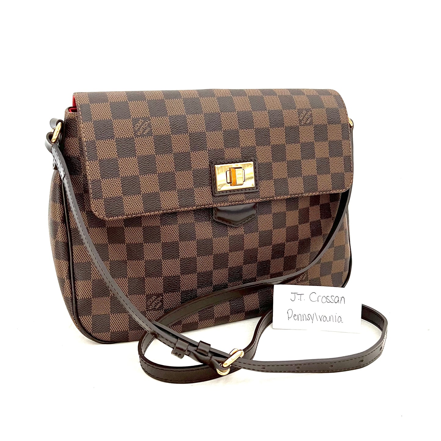 Damier Ebene Besace Rosebery Crossbody