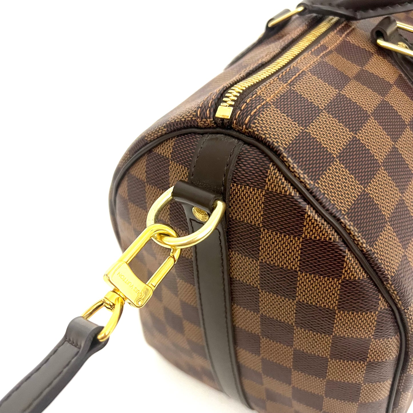 Damier Ebene Speedy 35 Bandouliere