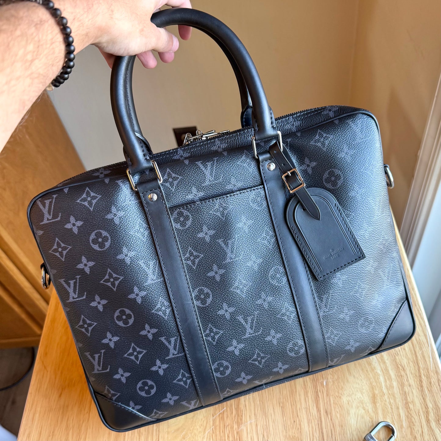 Monogram Eclipse Porte Documents Voyage PM