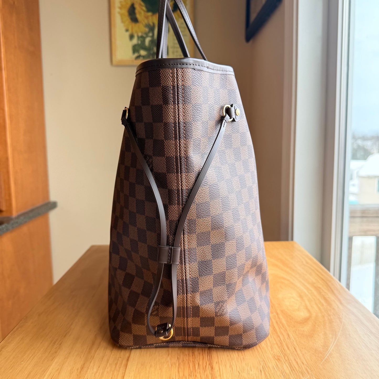 Damier Ebene Neverfull GM Set - Brand New, Never Used