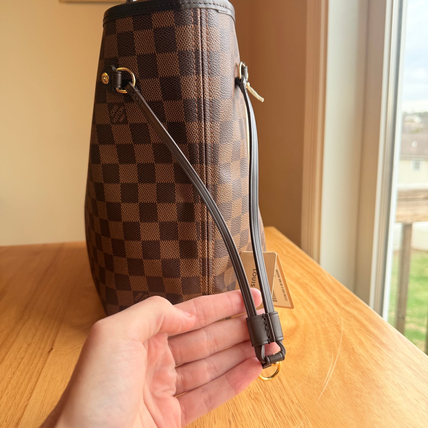 Damier Ebene Neverfull MM Set (Brand New)