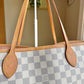 Damier Azur Neverfull MM Set (Rose Ballerine)