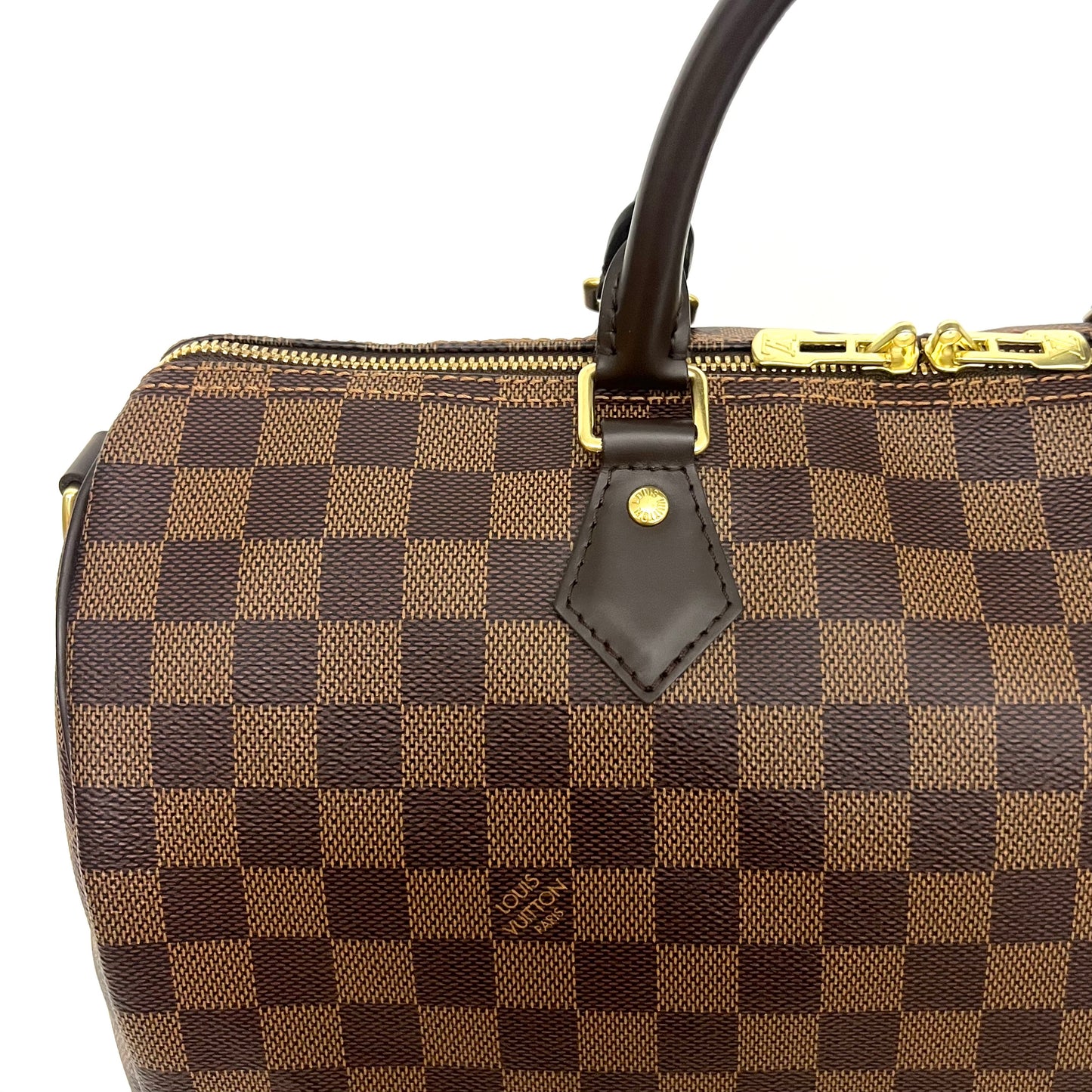 Damier Ebene Speedy 35 Bandouliere