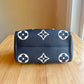 Bicolor Empreinte Speedy 20 - Navy/Creme