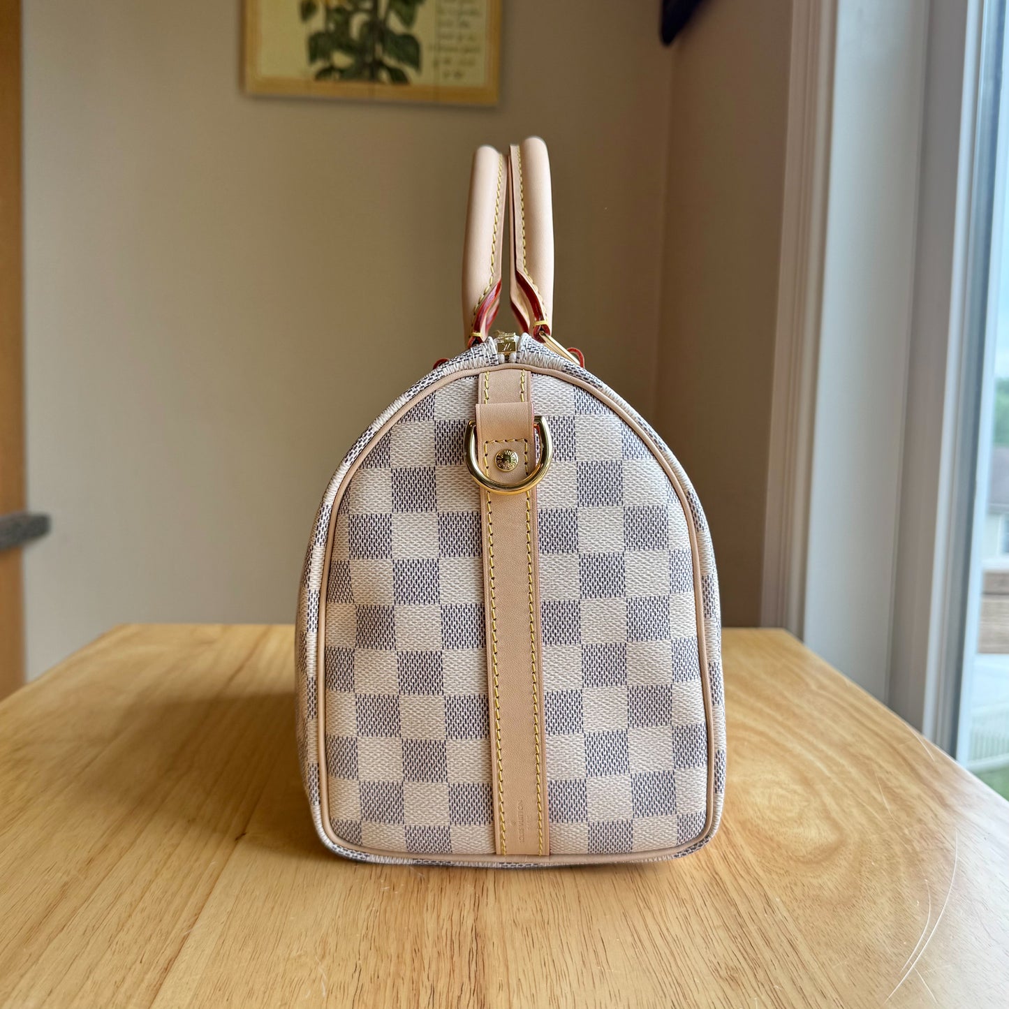 Damier Azur Speedy 25 Bandouliere (Like New)