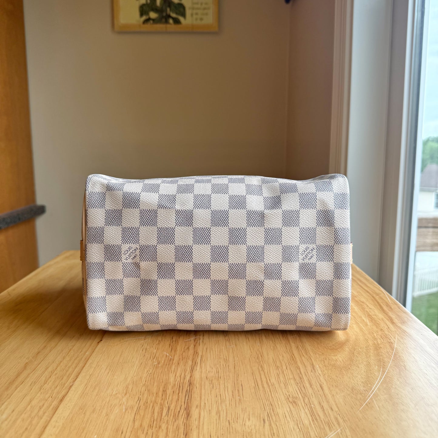 Damier Azur Speedy 25 Bandouliere (Like New)