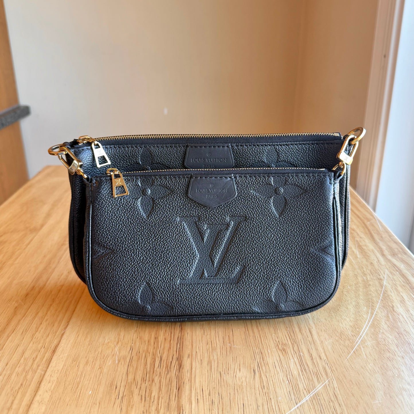 Black Empreinte Multi Pochette Accessories