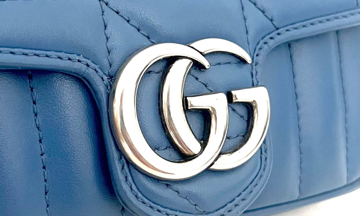 Gucci “GG” Marmont Matelasse Super Mini