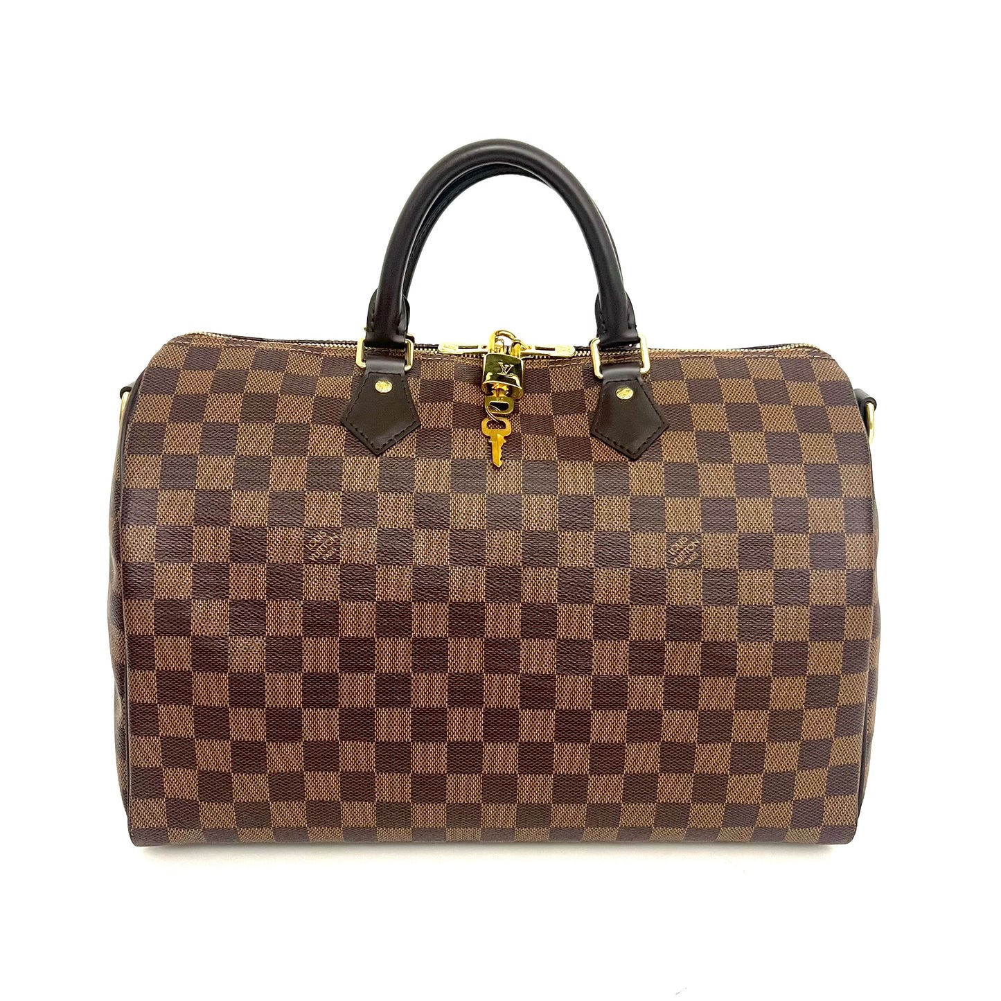 Damier Ebene Speedy 35 Bandouliere