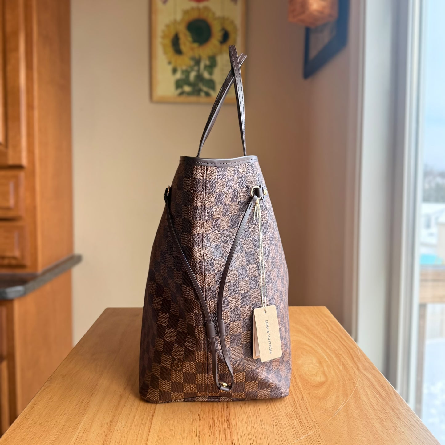 Damier Ebene Neverfull GM Set - Brand New, Never Used