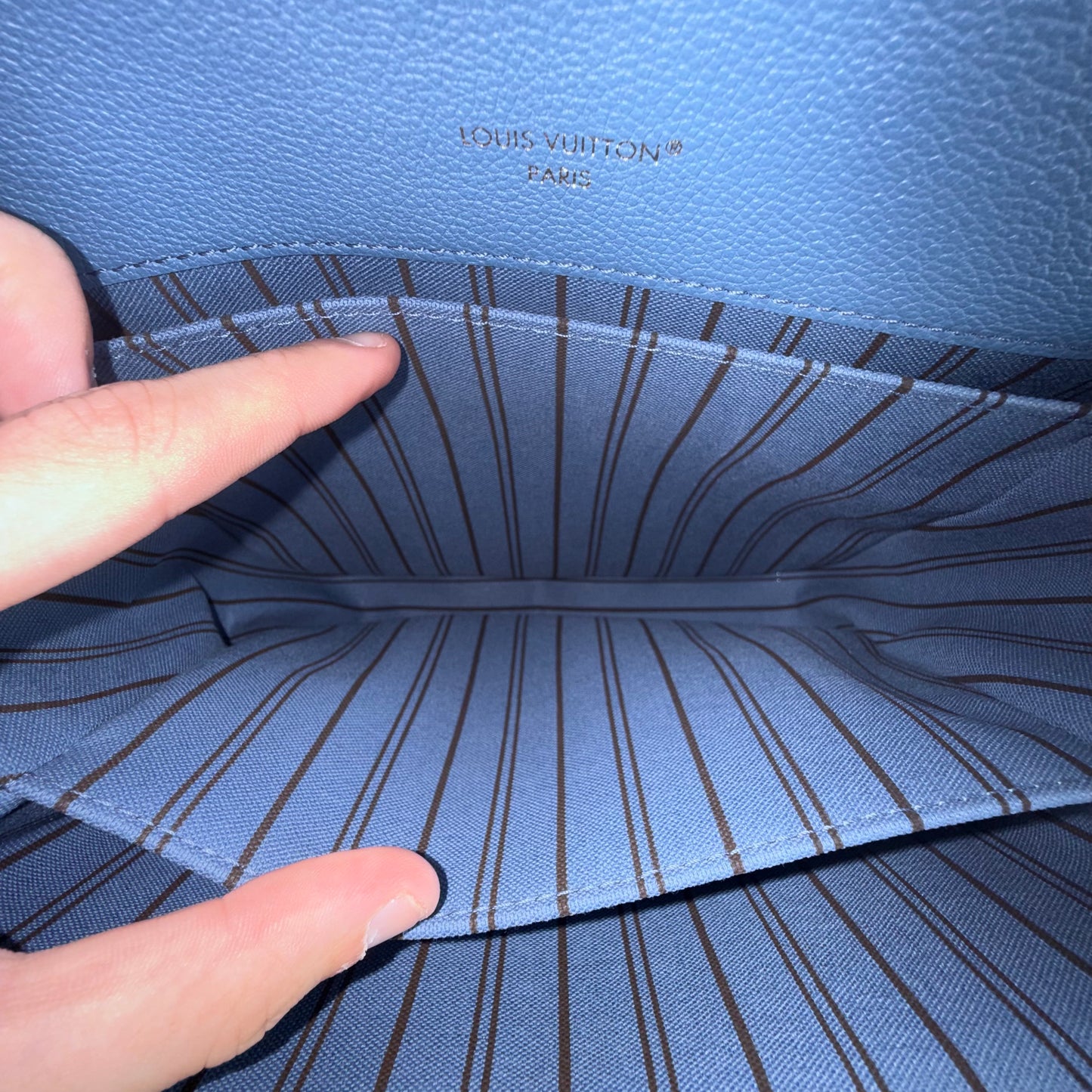 Blue Jean Empreinte Pochette Metis (Brand New)