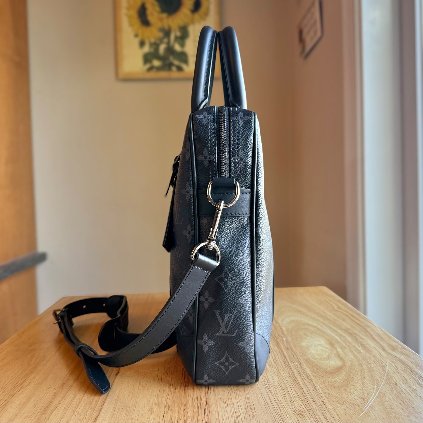 Monogram Eclipse Porte Documents Voyage PM