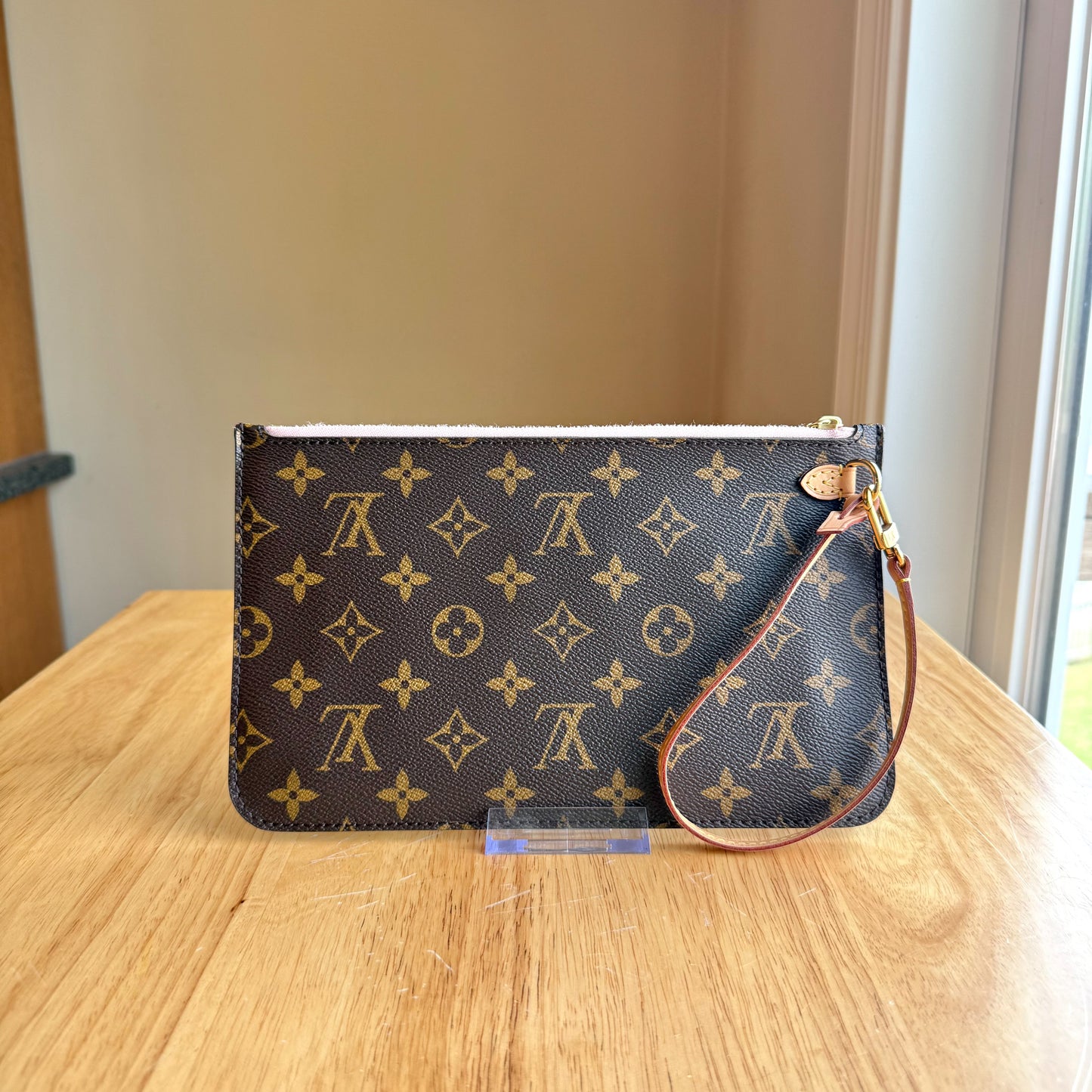 Monogram Neverfull MM Set - Rose Ballerine Interior