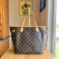 Monogram Neverfull MM Set - Rose Ballerine Interior