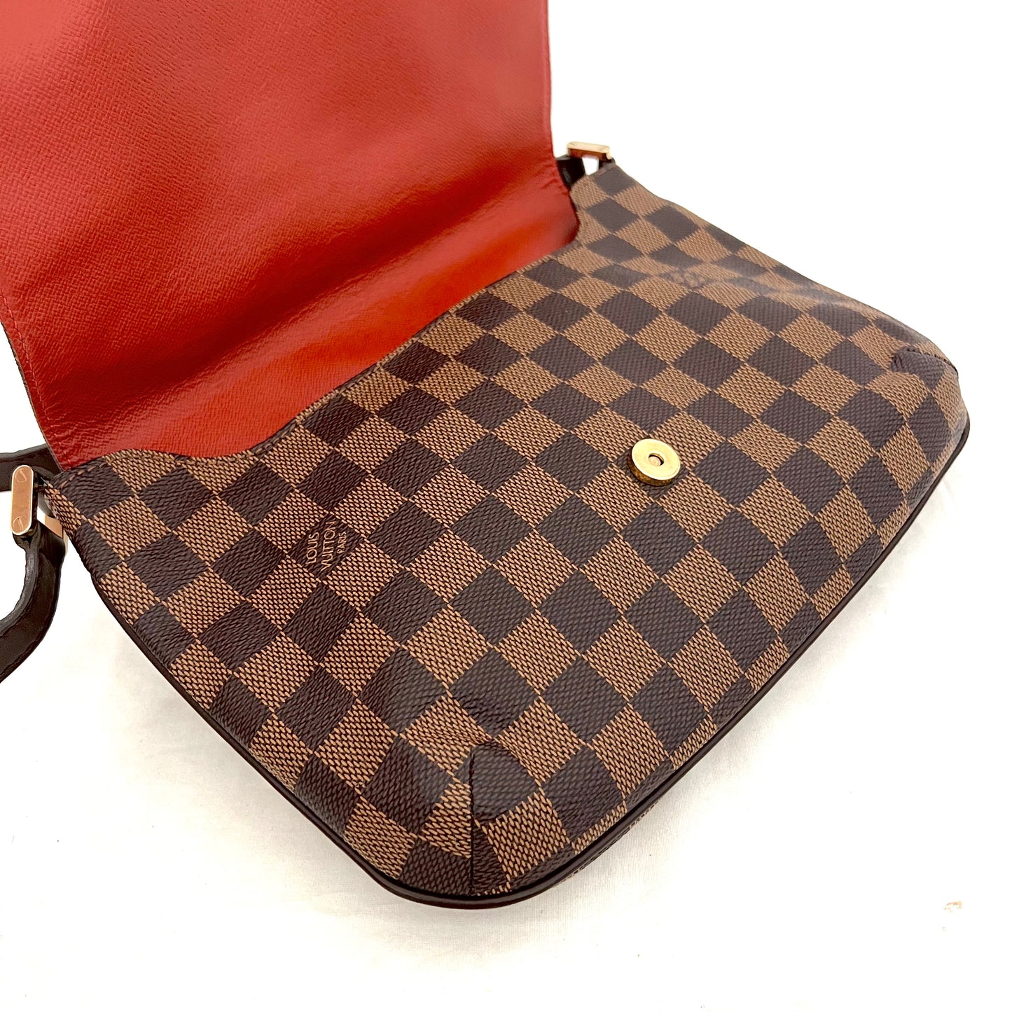 Damier Ebene Musette Tango Crossbody