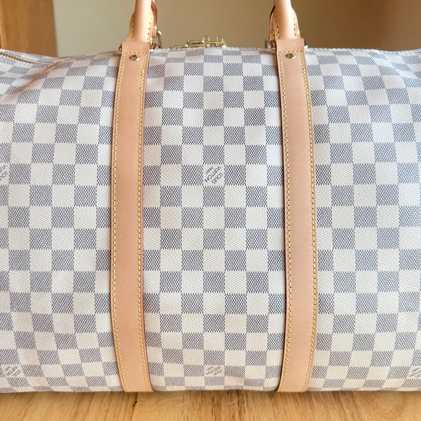 Damier Azur Keepall 55 Bandouliere
