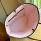 Damier Ebene Neverfull MM - Rose Ballerine Interior