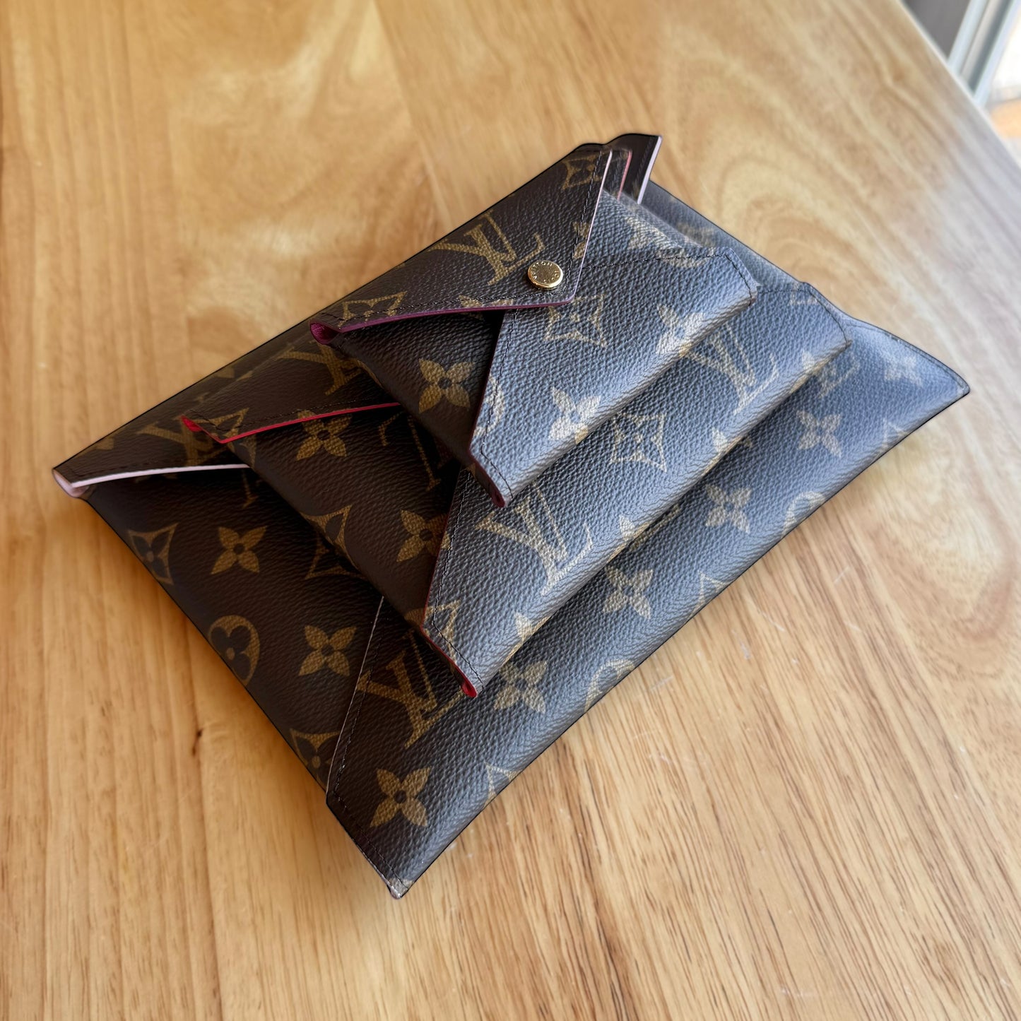 Monogram Kirigami Pochette Set