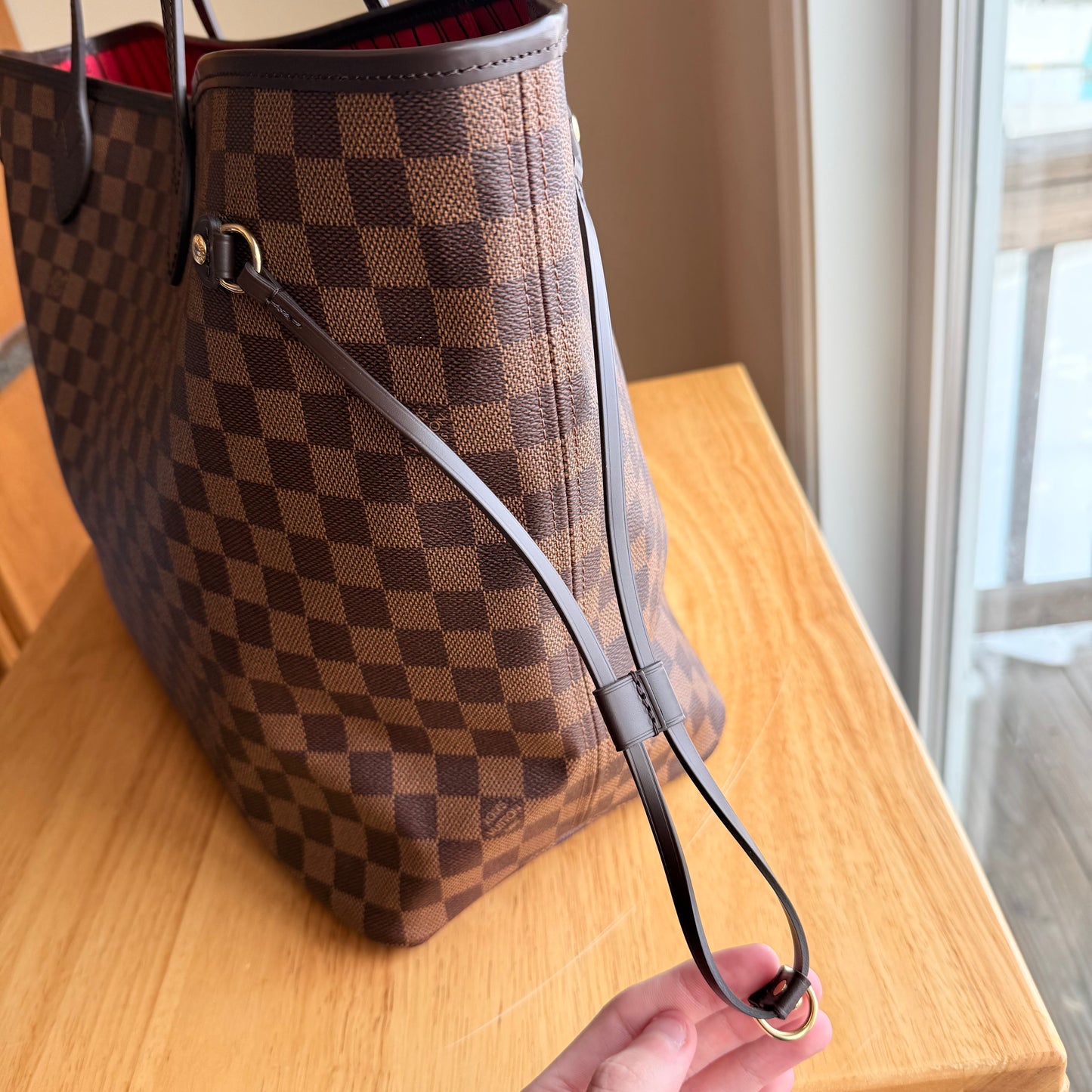 Damier Ebene Neverfull GM Set (Brand New)