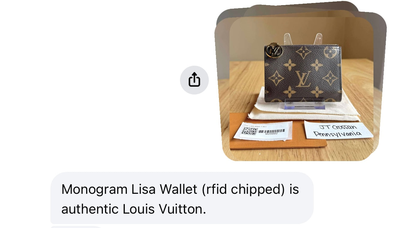 Monogram Lisa Wallet (NEW)