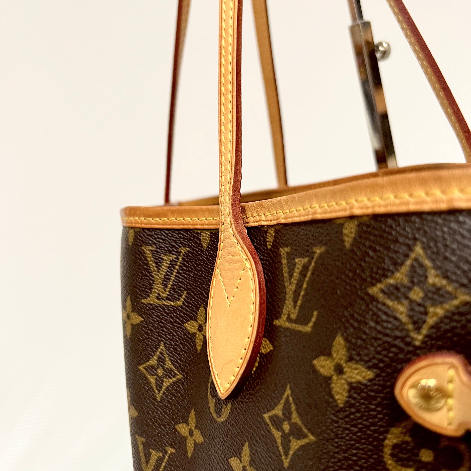 Louis Vuitton Monogram Neverfull MM M40156 Tote Bag 0033 LOUIS VUITTON