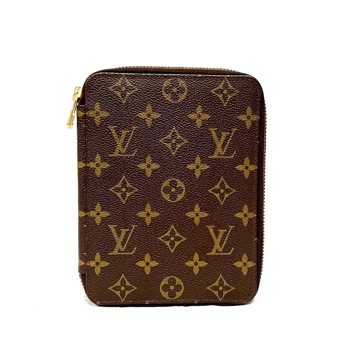 Vintage Monogram Zippy Passport Holder