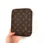 Vintage Monogram Zippy Passport Holder