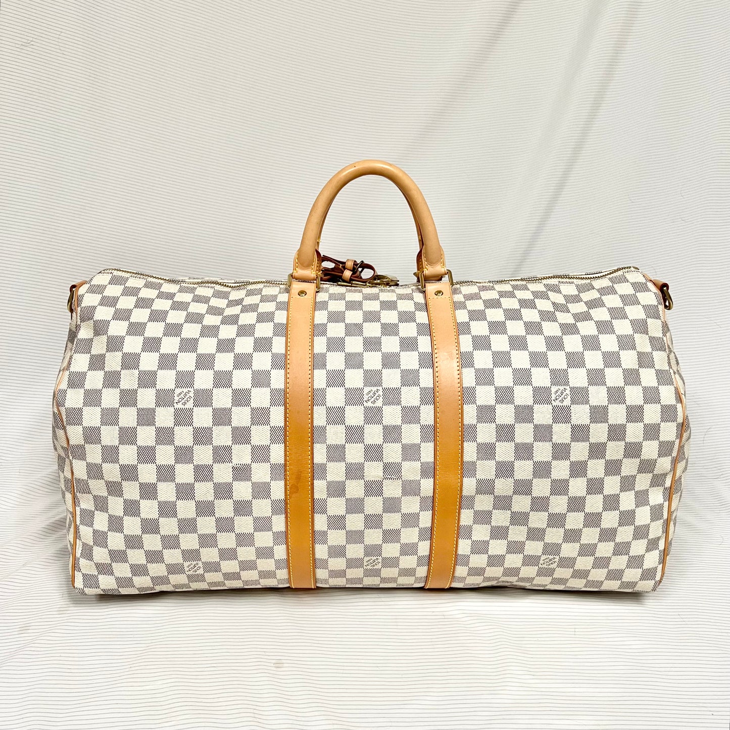 Damier Azur Keepall 55 Bandouliere